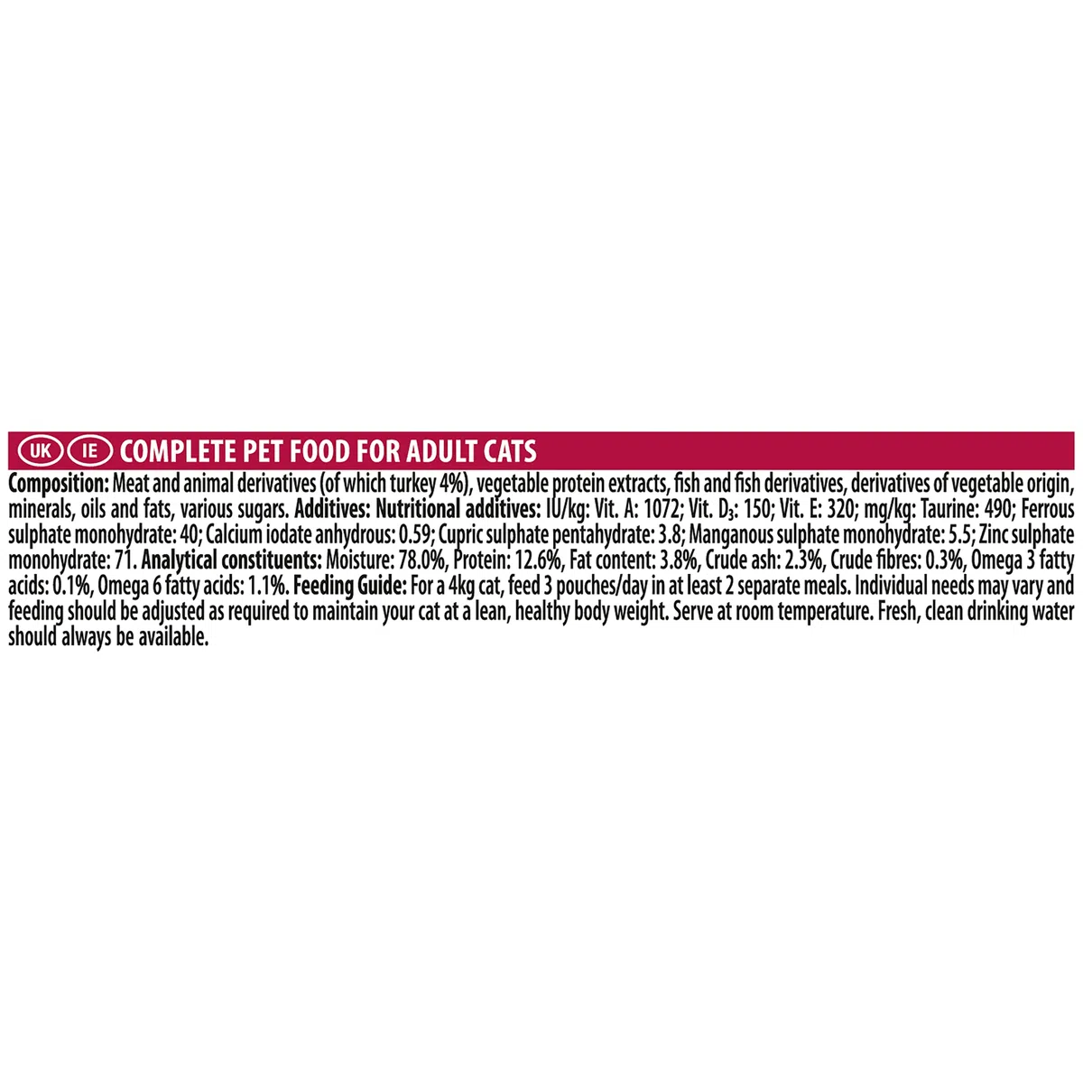 Pro Plan Comida Húmeda gato digestión Sensible trocitos salsa Pavo 26x85 g