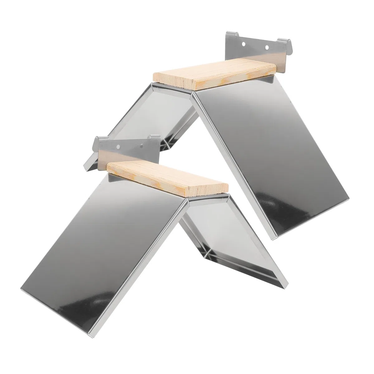 HANABASS 4piezas Percha para Aves De Inoxidable Soporte para y Aves De para Jaulas y De