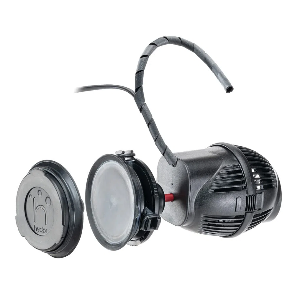 Ferplast KORALIA EVO - Hydor Bomba de Movimiento para Acuarios Marinos y de Agua Dulce, 4400 l/h, Magneto Ventosa, Espesor MAX 15 mm