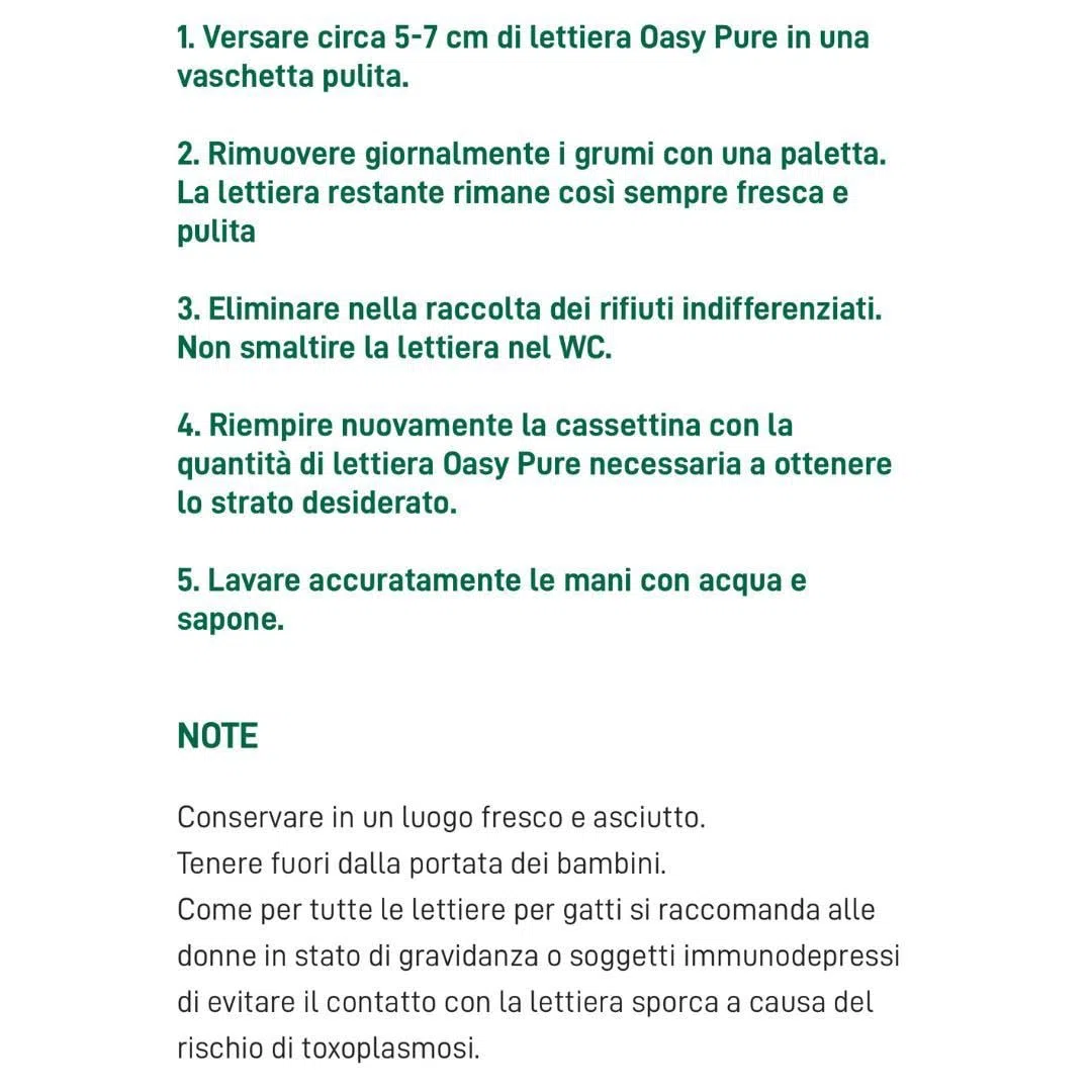 Arena para gatos Oasy Clean Paws, ideal para gatos y gatos de pelo largo, perfumada | 1 paquete de 10 litros