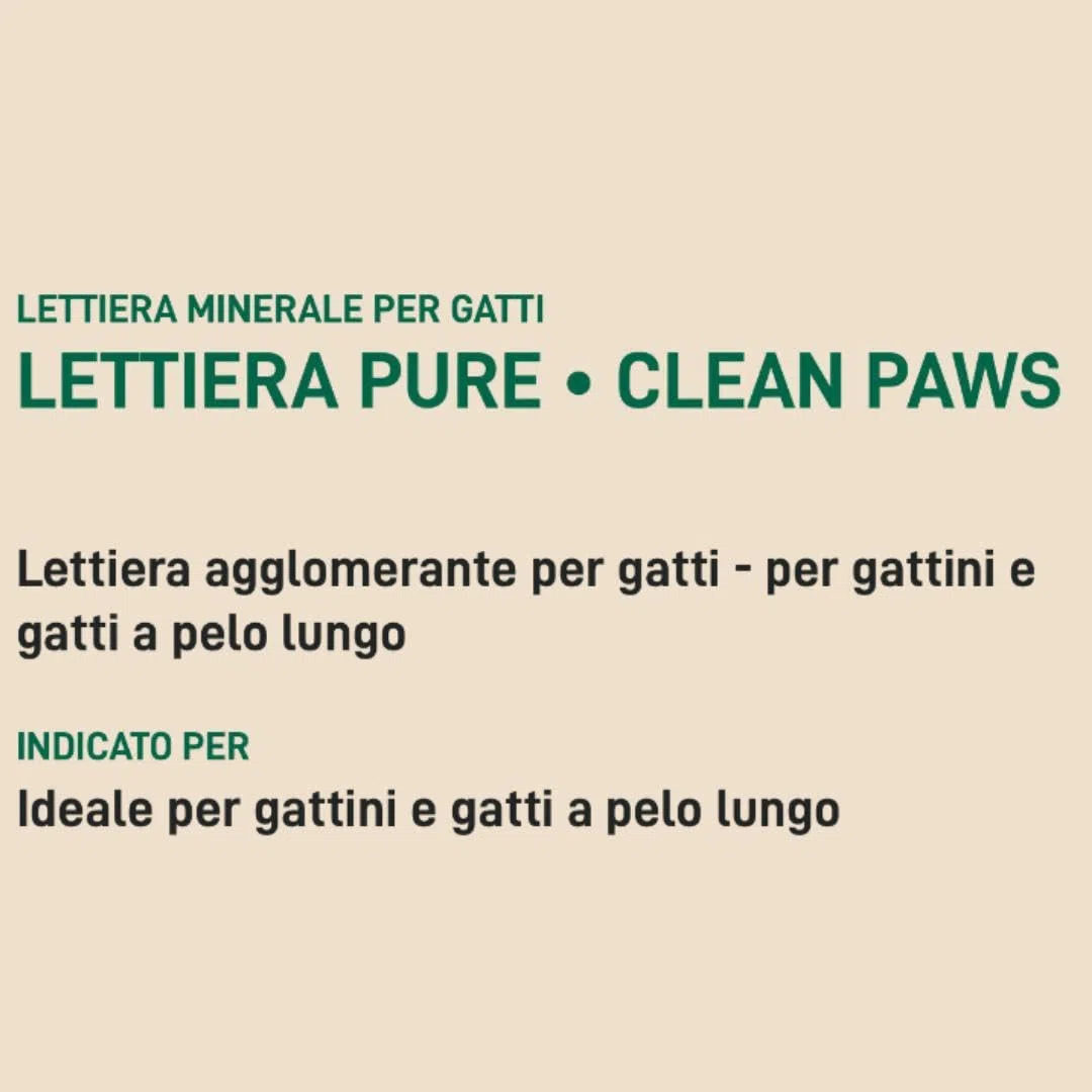 Arena para gatos Oasy Clean Paws, ideal para gatos y gatos de pelo largo, perfumada | 1 paquete de 10 litros