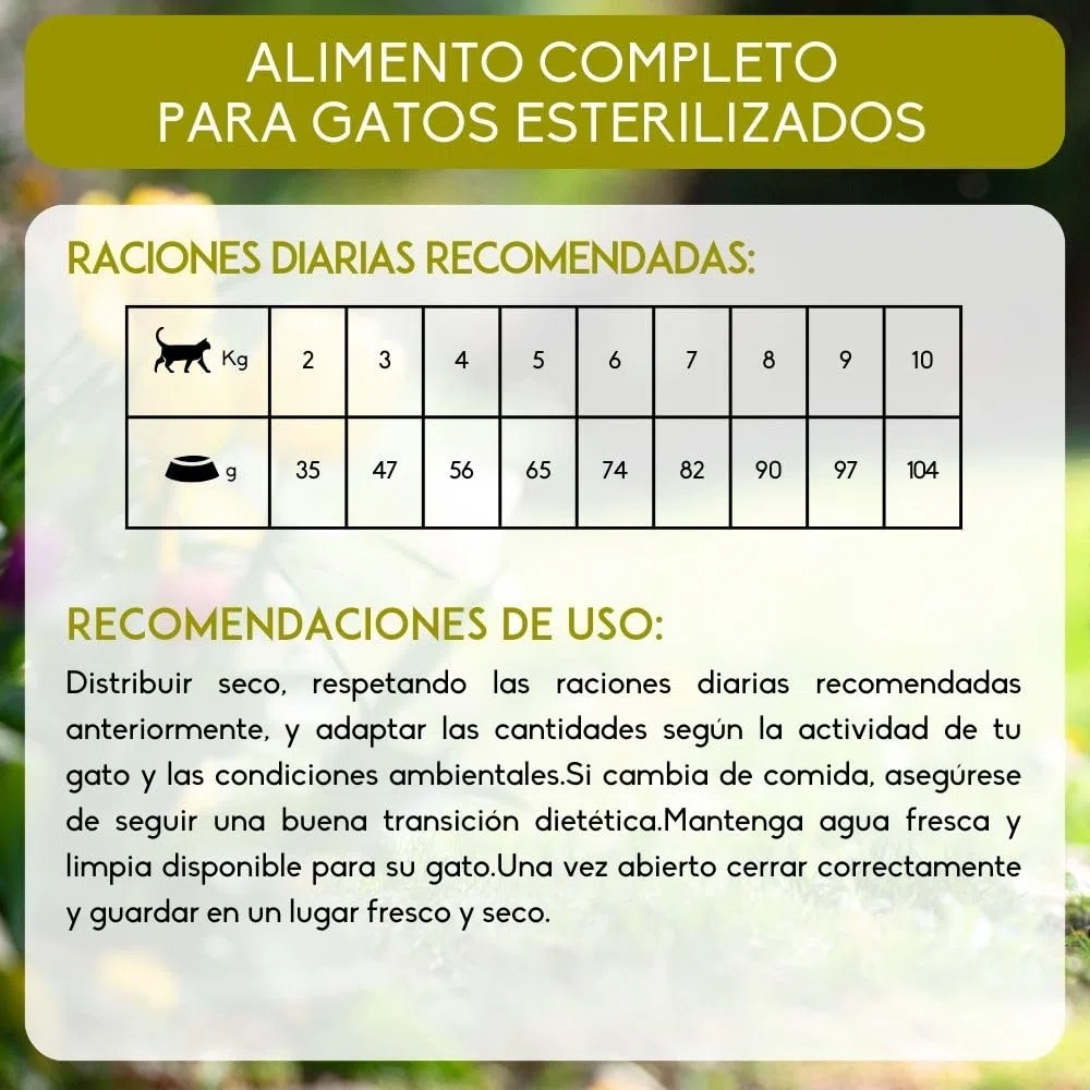 NUTRIVET - INNE Chat - Croquetas sin Cereales - Gato esterilizado o con sobrepeso - Pollo - 80% Ingredientes de Origen Animal - 6kg