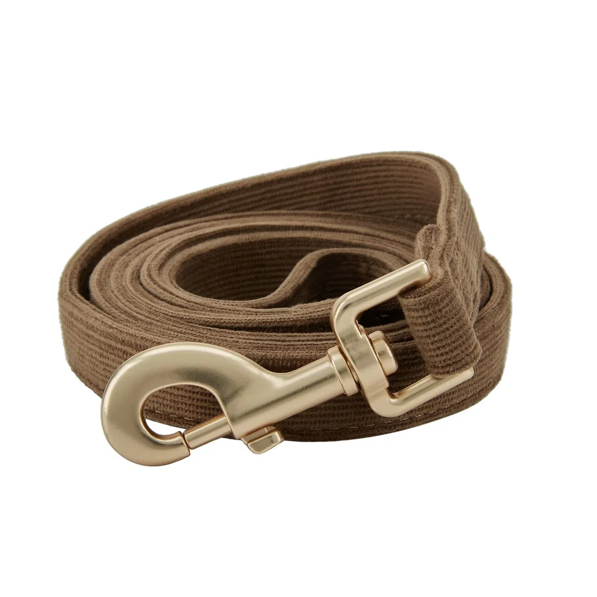 Correa de pana de algodón suave con cierre de metal dorado para perros pequeños, medianos y grandes, Correas para Perros, Correas Perros, café Brwon, collar a juego se vende por separado