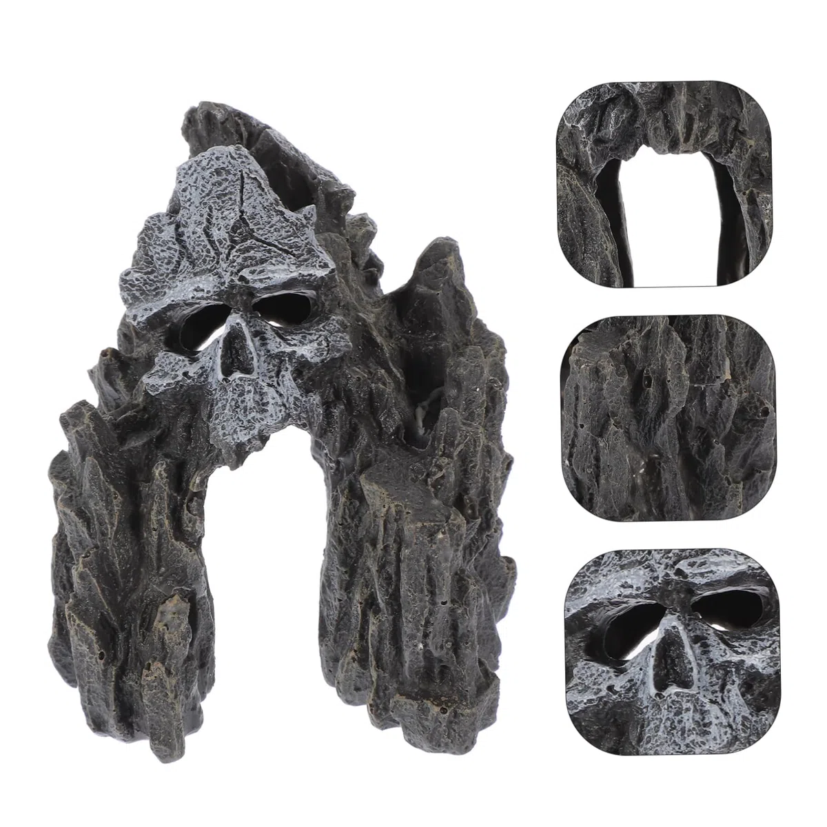 BESPORTBLE 4 Piezas Cueva Pecera Decoración Pecera Decoraciones Tanque Cueva Decoración Cueva Simulada Resina Artesanía Escondite Lugar Hábitat Decorativo Paisajismo Cueva Decoración Resina