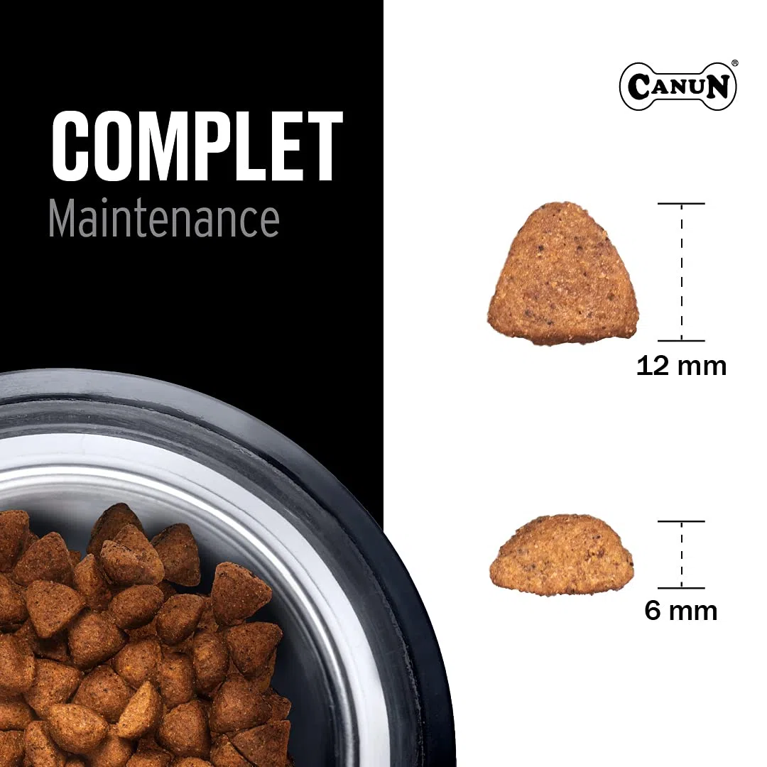 Pienso para Perros para Todas Las Razas y tamaños Rico en Pollo Alimento seco para Perros 20 kg Canun Complet Daily Maintenance