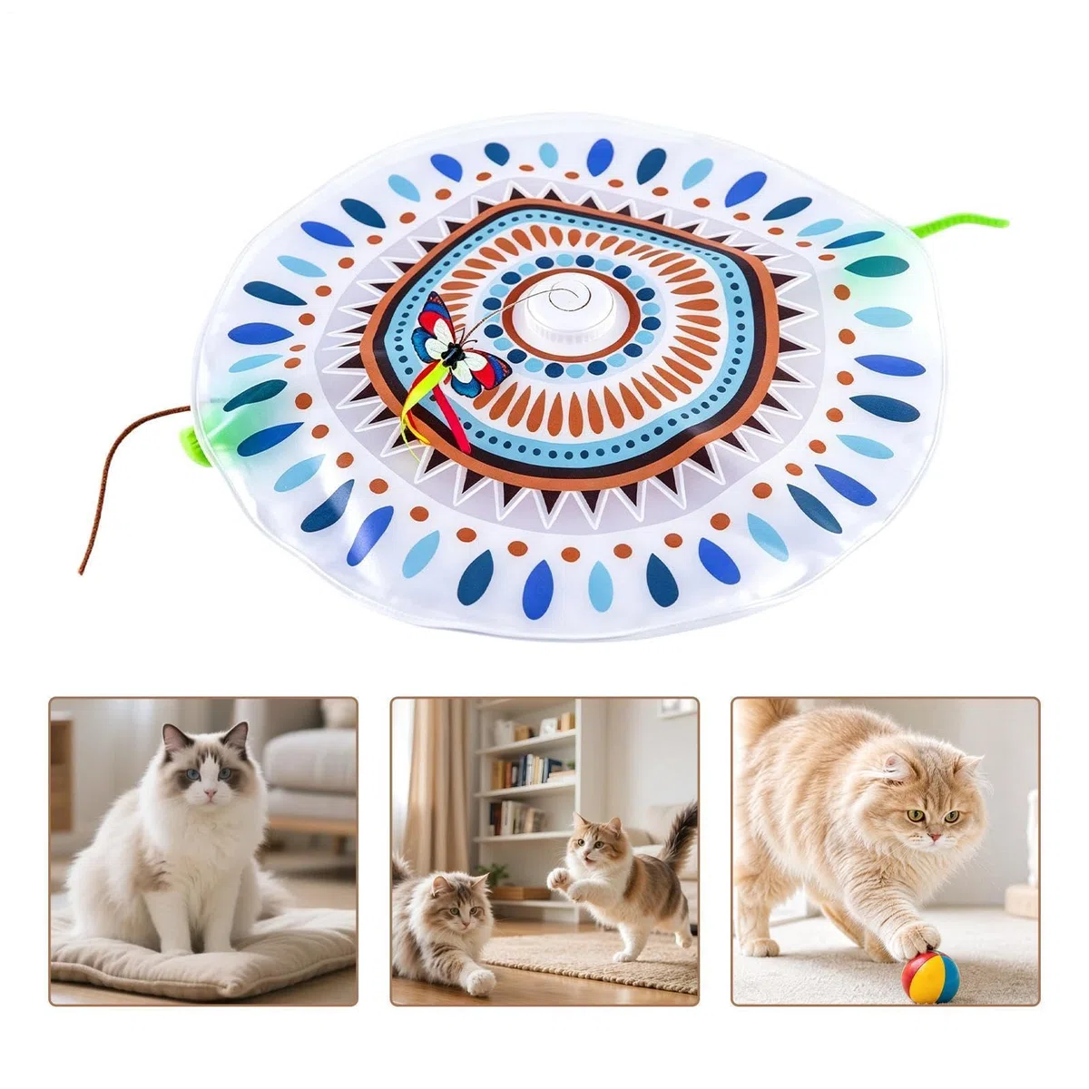 Juguetes de ejercicio para gatos, recargables, juego de entrenamiento