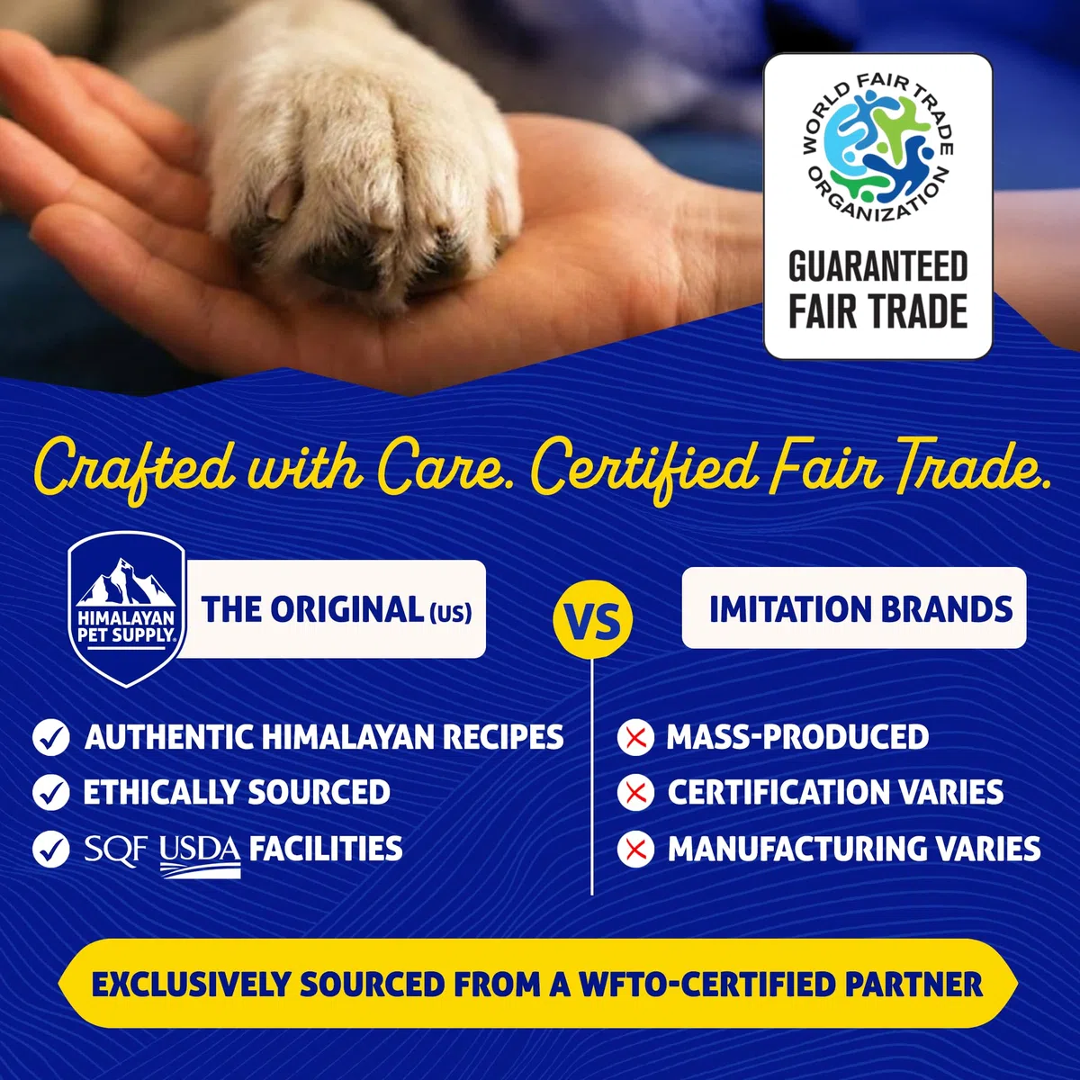 del Himalaya Perro Chew Grande Bulk, 3 Libras