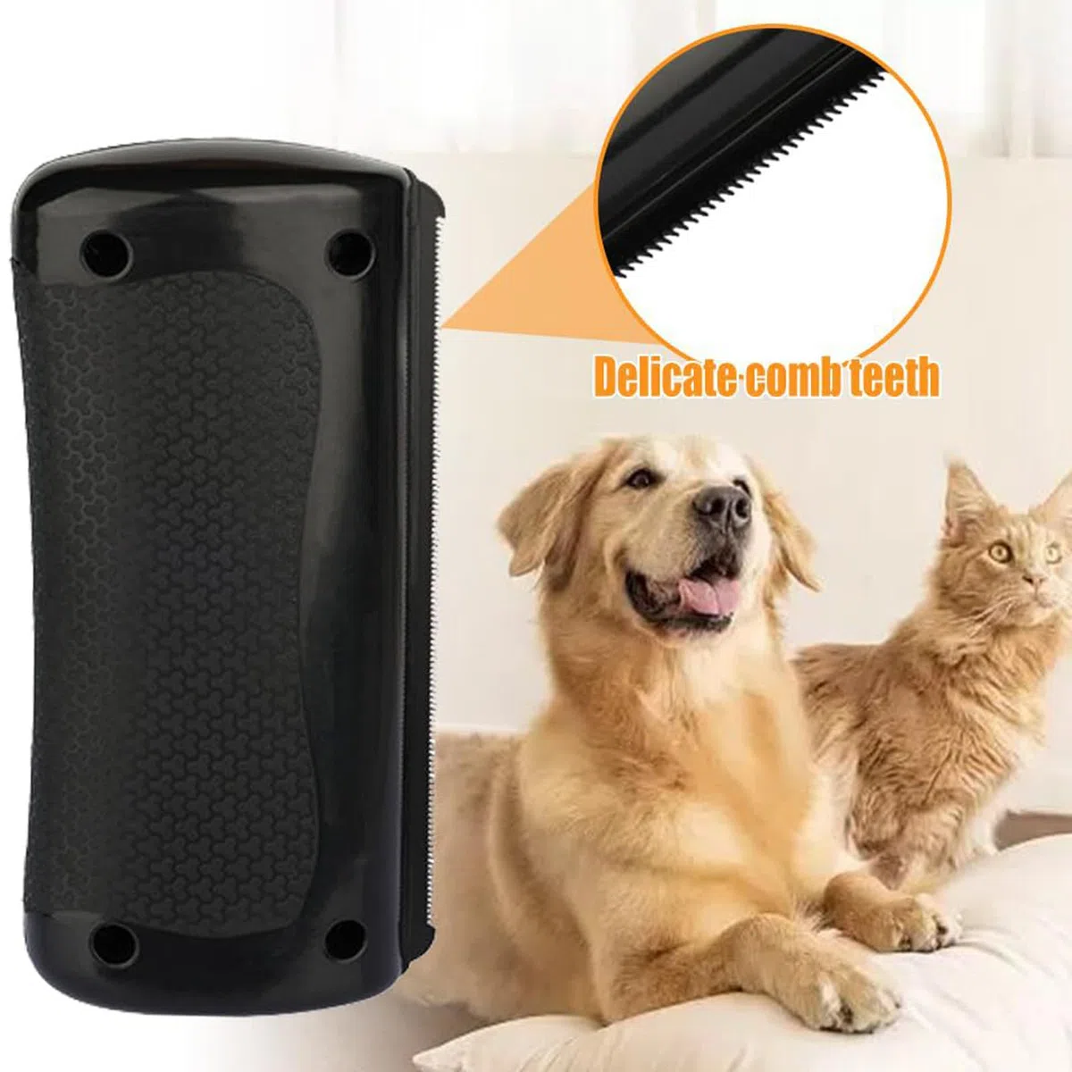 Para Groomify Pet Care Brush, Para Groomify Mr Waggy Tails Brush, Cepillo Deshedding para Perros y Gatos, Cepillo para Eliminar Pelo, Peine para Mascotas, Herramienta de Grooming para Mascotas