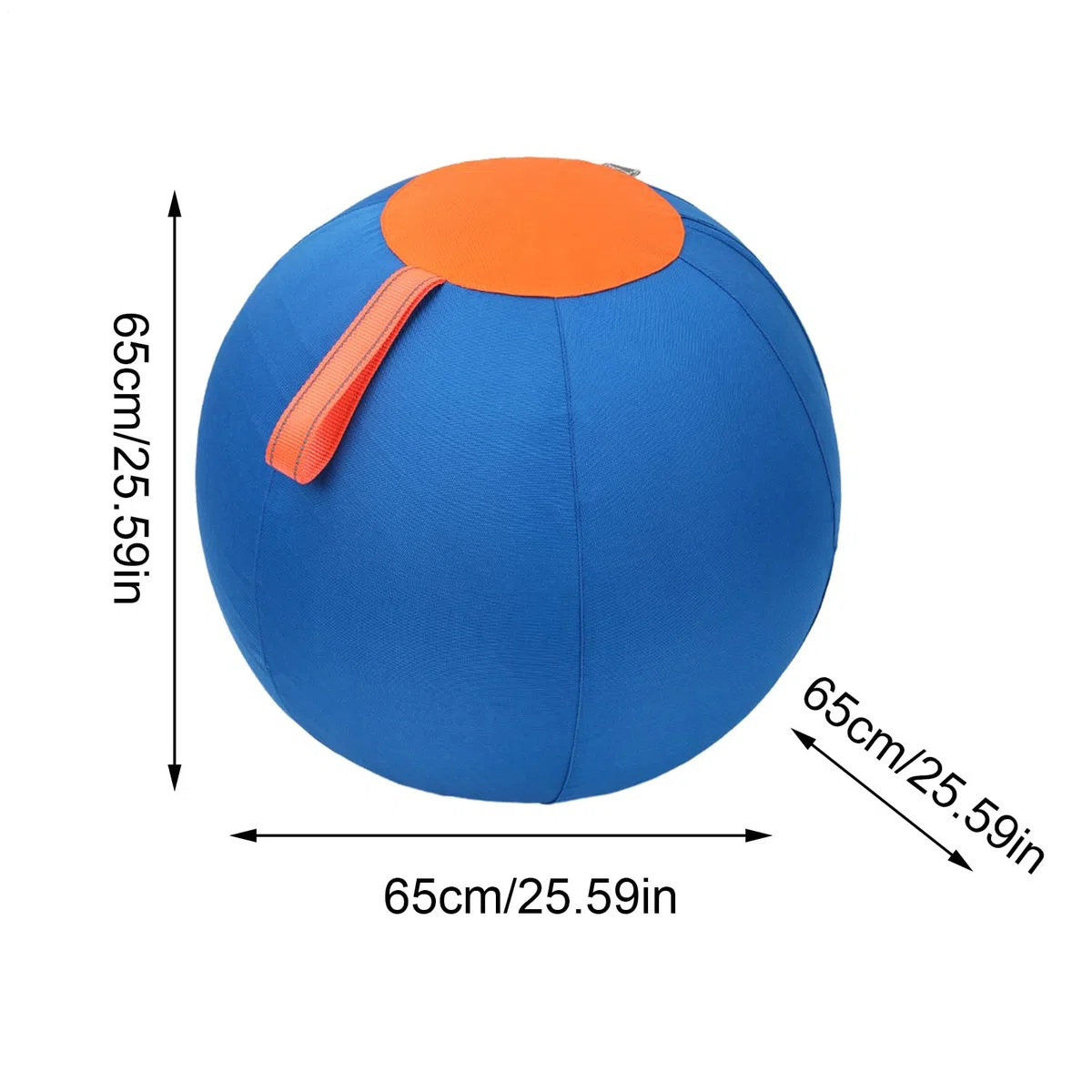 Pelota para Perros de Pastoreo Juguete inflable para cachorros | Juguete de balón gigante para perros Para dueños y amantes de mascotas, patio, jardín, granja, parque, piso, casa, oficina,