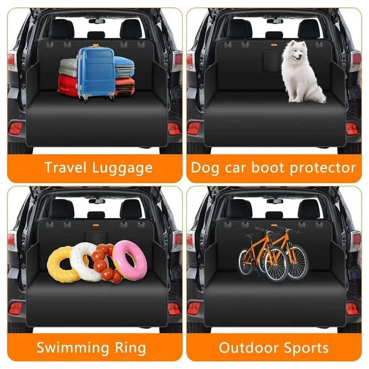 Funda Maletero Coche Perros para VW ID. Buzz 2022-,Protector Maletero Antideslizante Limpiar Protector Maletero Desgarro y Fácil Accesorios
