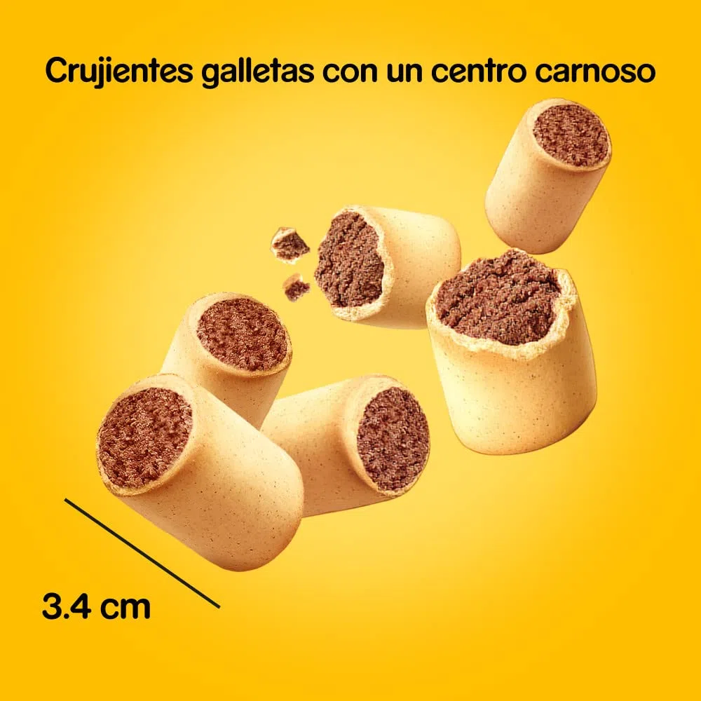 Pedigree Galletas Markies para Mimar A Tu Perro Mediano, 500 G 500 g - Pack de 12