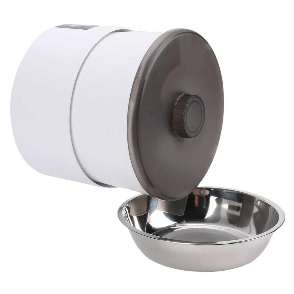 Dispensador de Comida para Gatos Timed de 4L, Alimentador de Mascotas Montado en la Pared Basado en la Nube para Gatos y Perros