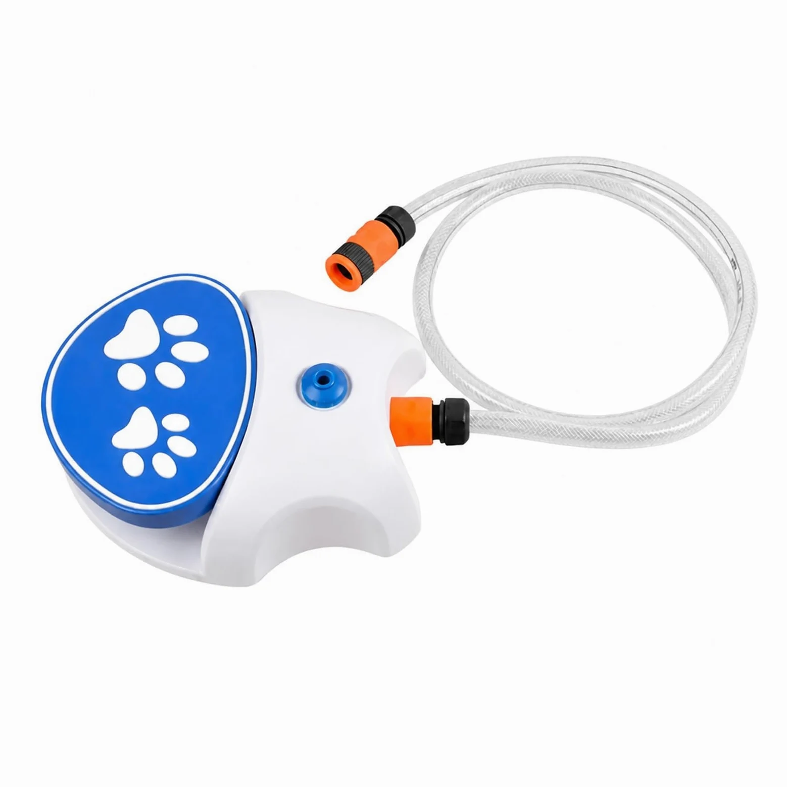 Fuente para Beber para Mascotas, Pise La Fuente De Agua para Perros Dispensador Bebidas Mascotas