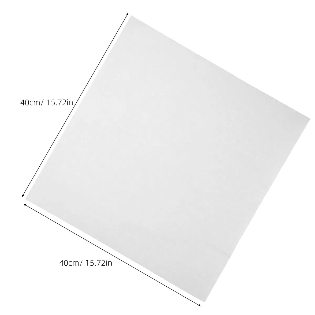 Gadpiparty Papel Absorbente para Jaulas de Pájaros 40X40 CM 100 Unidades Desechables Revestimiento Transpirable y Recortable para Loros Canarios y Aves Pequeñas Protección Higiénica y