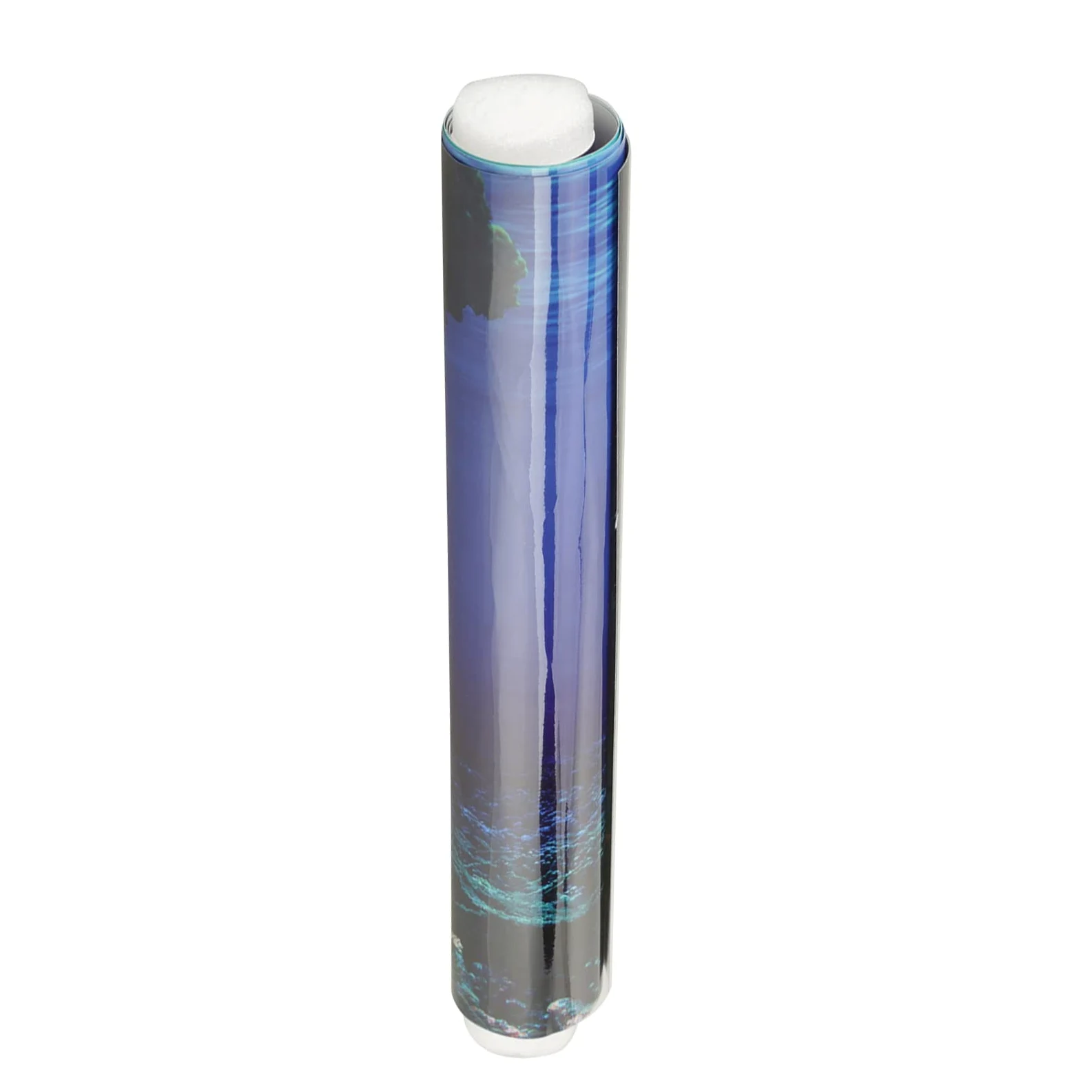 SUNGOOYUE Adhesivo de Fondo para Acuario, Papel Tapiz Autoadhesivo de PVC para Pecera, 24 X 14 Pulgadas, Póster Subacuático 3D, Fácil de Limpiar para Decoración de Acuario en el Hogar y la Oficina