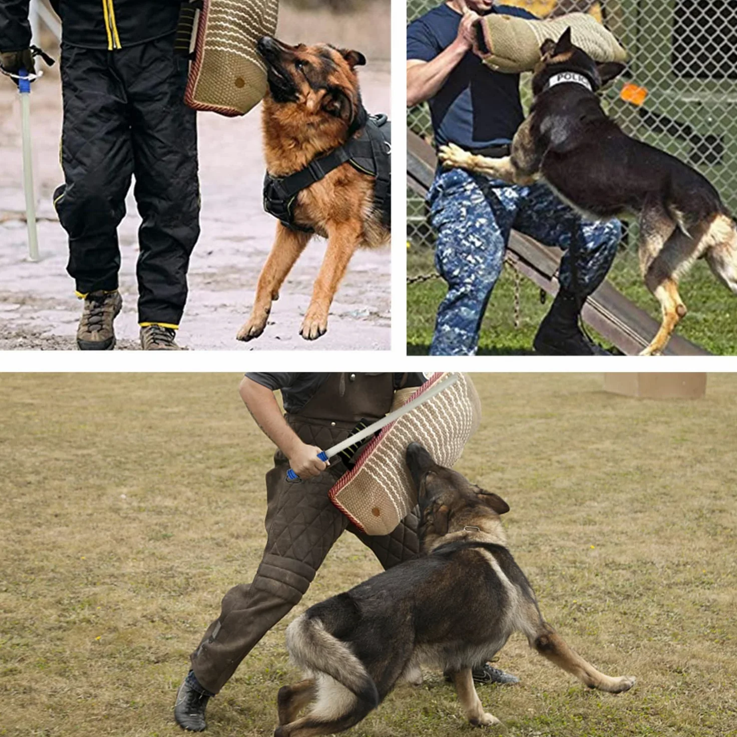 Manga de Mordida para Perros Mordedor Perro Salchicha Mordida Perros Funda de Brazo de Protección para Mordedura Perro Entrenamiento Mordedura de Perros Mediano Grande