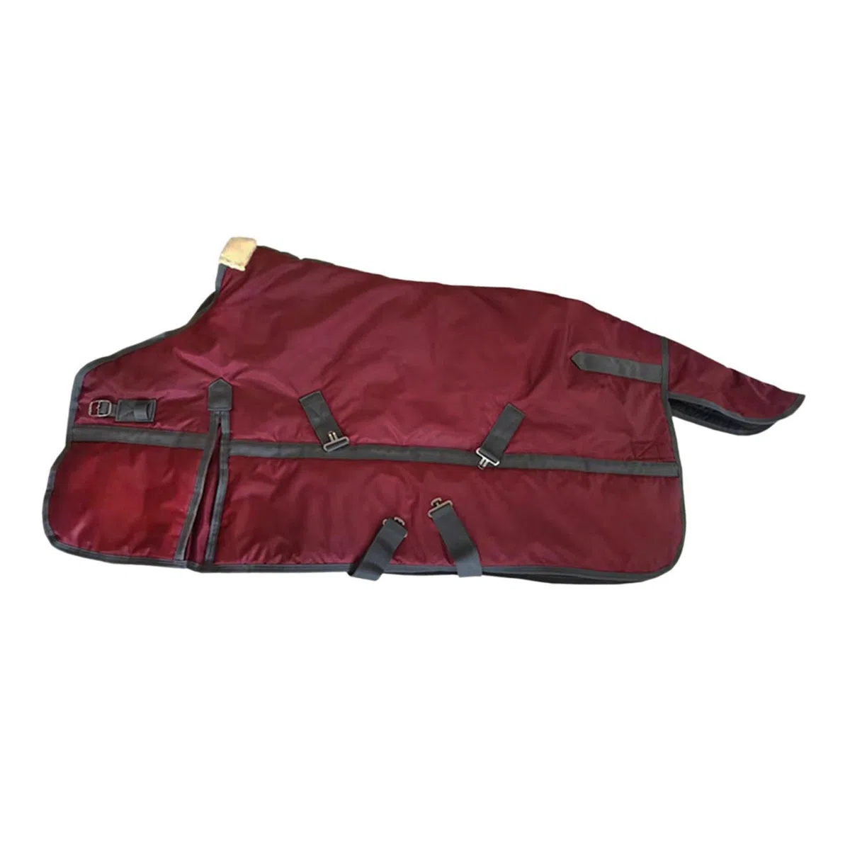 KESOTO Manta para Caballo Impermeable Transpirable Resistente Al Viento Confeccionada en Tela Oxford con Relleno de Poliéster Adecuada para Protección contra
