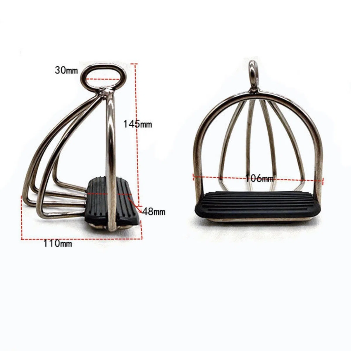 2 estribos para Montar Equipamiento equitación cómodo. Accesorios Antideslizantes. Suministros Alta Resistencia. Herramienta