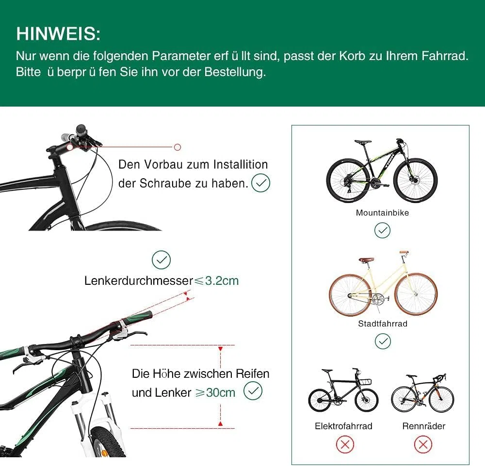 ANZOME Cesta de bicicleta delantera para perro desmontable para bicicleta de montaña para mujer, cesta para perros con cinturón de seguridad