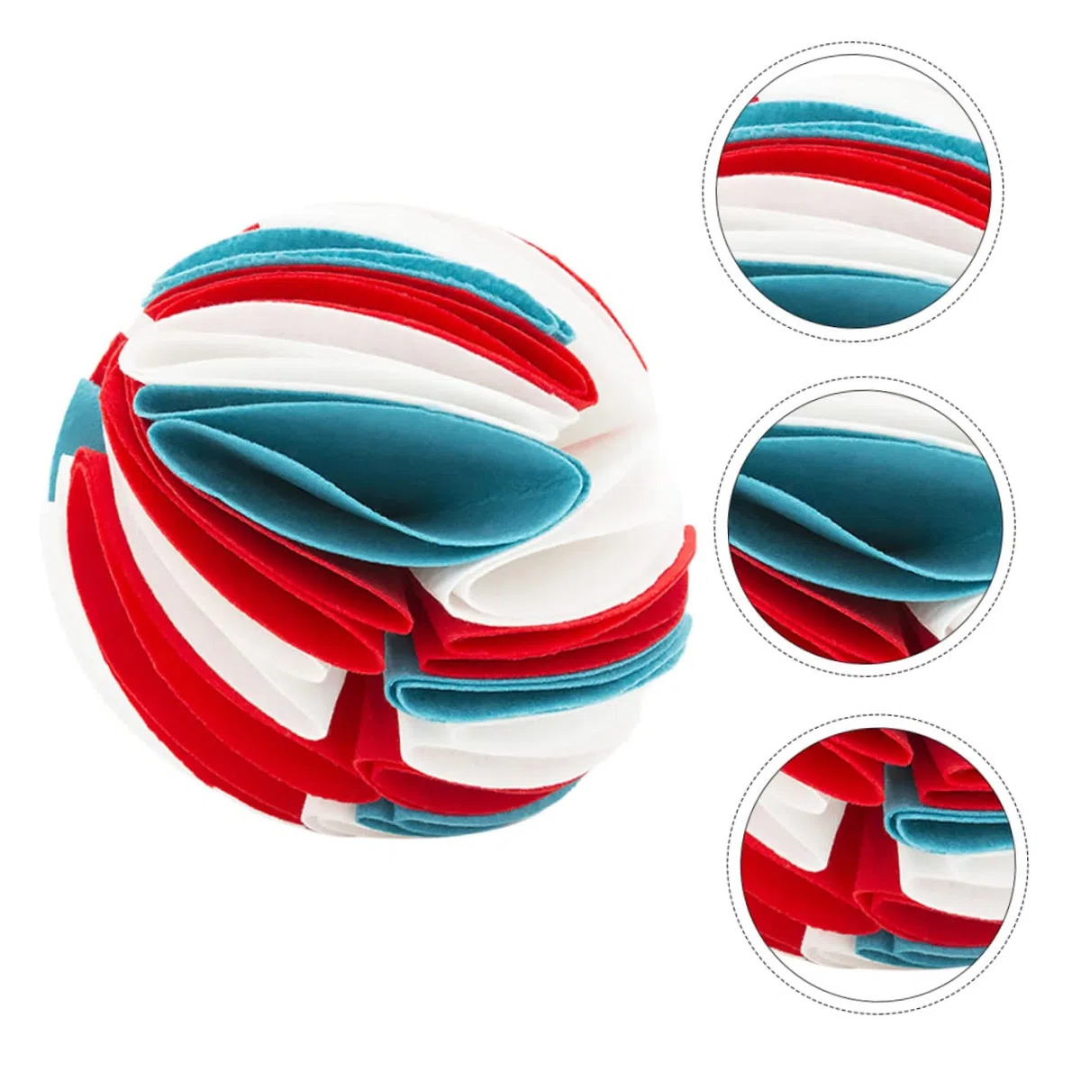 FOMIYES 3 Juguetes para Perros para Molares Juguetes para Olfatear Mascotas Juguete Masticable para Perros para Interiores Y Exteriores.