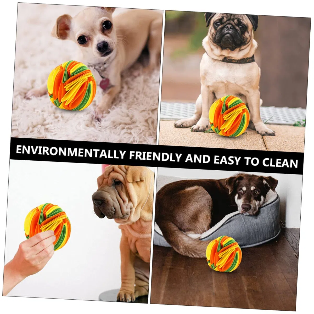 Toddmomy 2piezas Juguete Masticable para Perros Bola De Alimentación Interactiva para Mascotas Juguete De Teething para Cachorros Estimula El Olfato y Previene El Aburrimiento Material