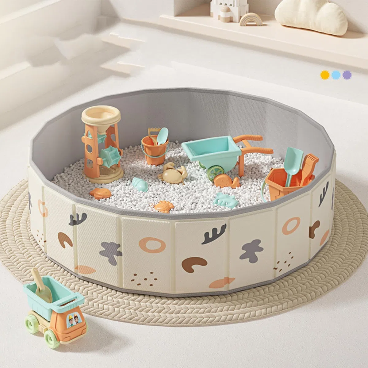Piscina Plegable Para Perros, Bañera Para Gatos, Lavabo Para Mascotas | Lavabo Portátil Robusto 80x30 Cm Sin Inflar. Ideal Para Refrescar A Mascotas Y Niños En La Terraza.