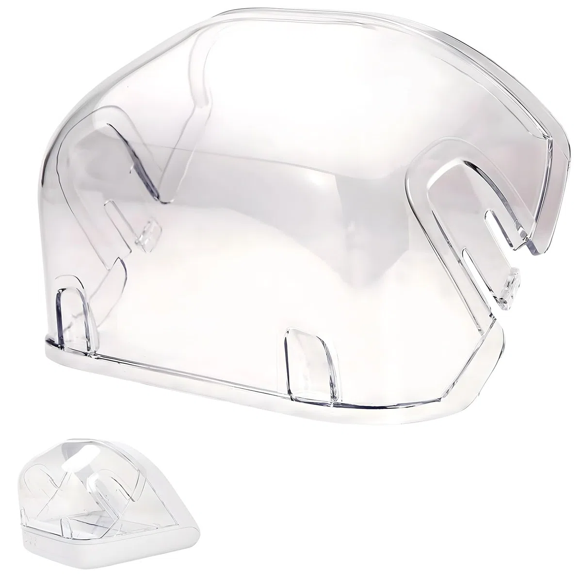 Fuerte Protector Trasero Transparente para dispensadores de Mascotas Evita Acceso no Deseado a los Alimentos Durante de alimentación Accesorio de alimentador automático
