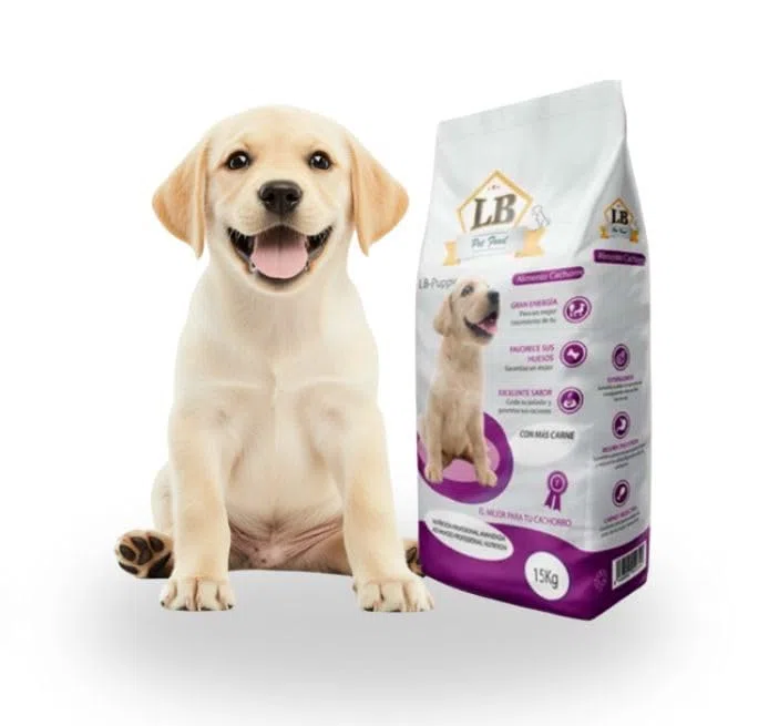 Lobby Pet Food Pienso para Perros Cachorros, Alimento Seco para Cachorro, 15 kg