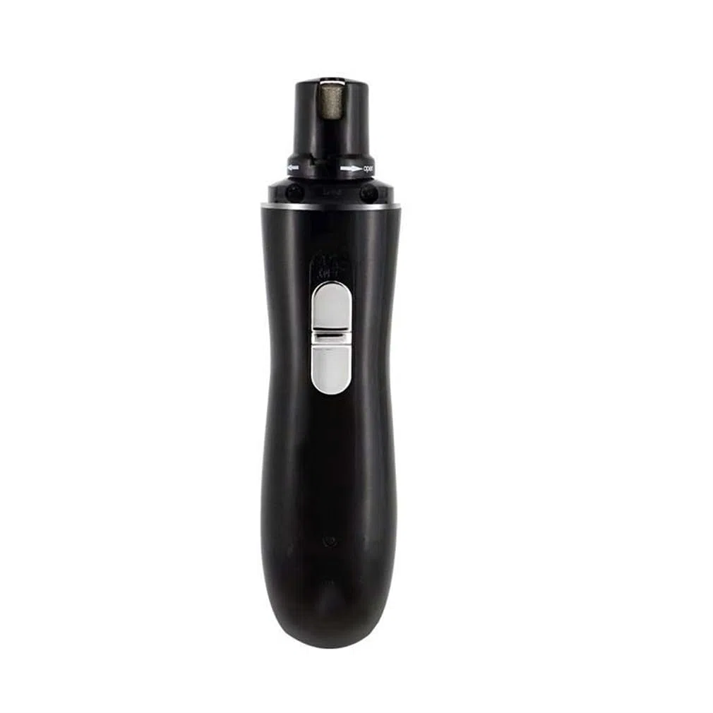 Cortaúñas para perros y gatos, placa de molinillo de uñas para perro, diseño de curva suave y tres maneras de dos velocidades ajustables para perros grandes, medianos, gatos, cuidado de uñas de