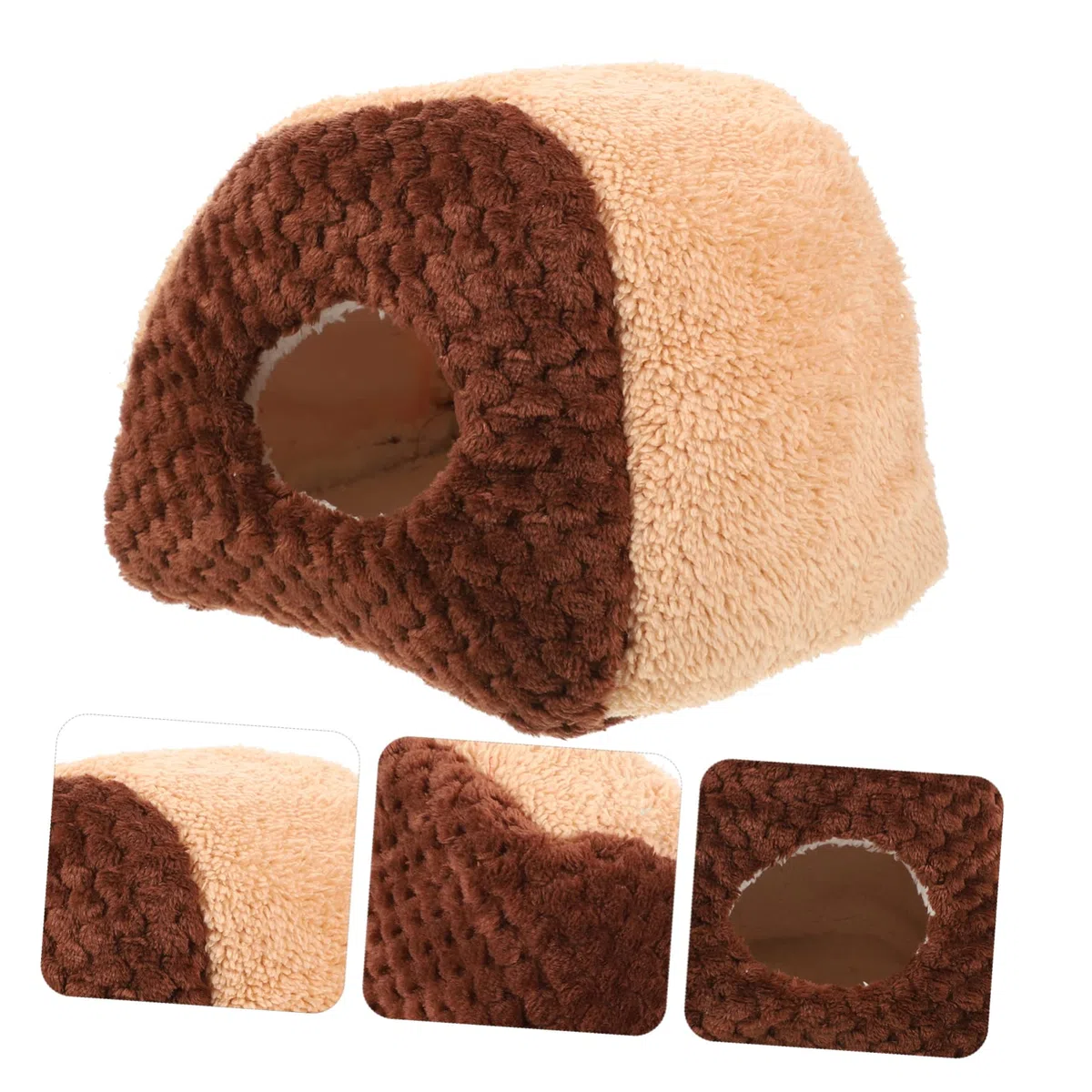 Beaupretty 2piezas Cama Colgante Cálida para Hámster y Roedores Hamaca Acolchada para Ardillas Cobayas y Chinchillas Ganchos Metálicos para Facilitar El Colgado