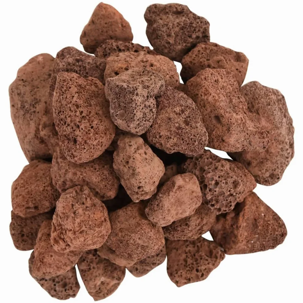 Genérico Rocas volcánicas Rojas 10 kg 3-5 cm,Producto para Mascotas y Animales,Productos para Mascotas,Productos para Peces,Decoración de acuarios-3217176