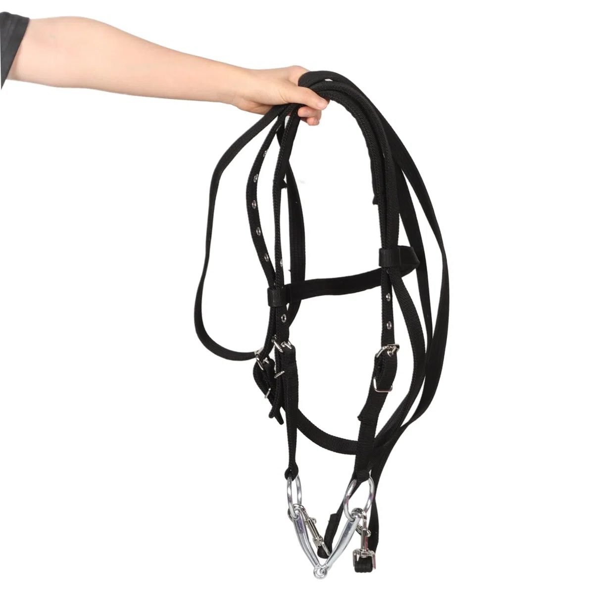 De Nylon para Caballo Cuerda De Entrenamiento Resistente Útil para Equitación y Paseos Diseño Elegante y Práctico para y