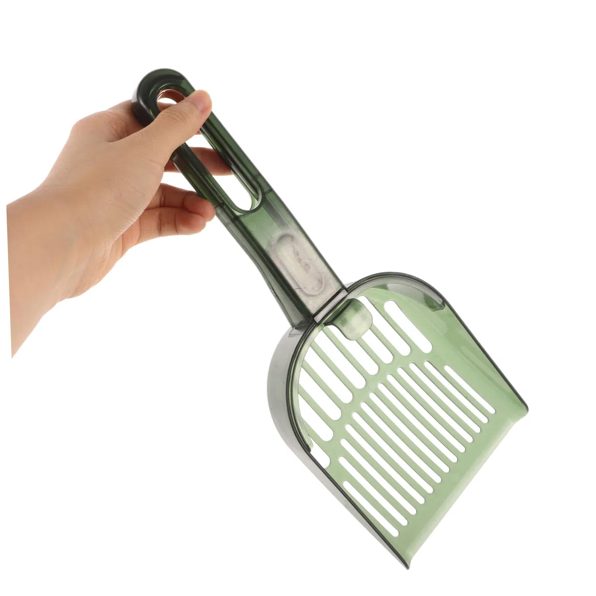 Kisangel 3 Piezas Pala para Arena para Gatos Pala para excrementos Pala de Arena para Mascotas Pala de Arena Fina Pala para Gatos Basura Pala de Arena para Gatos Reutilizable plastico abs