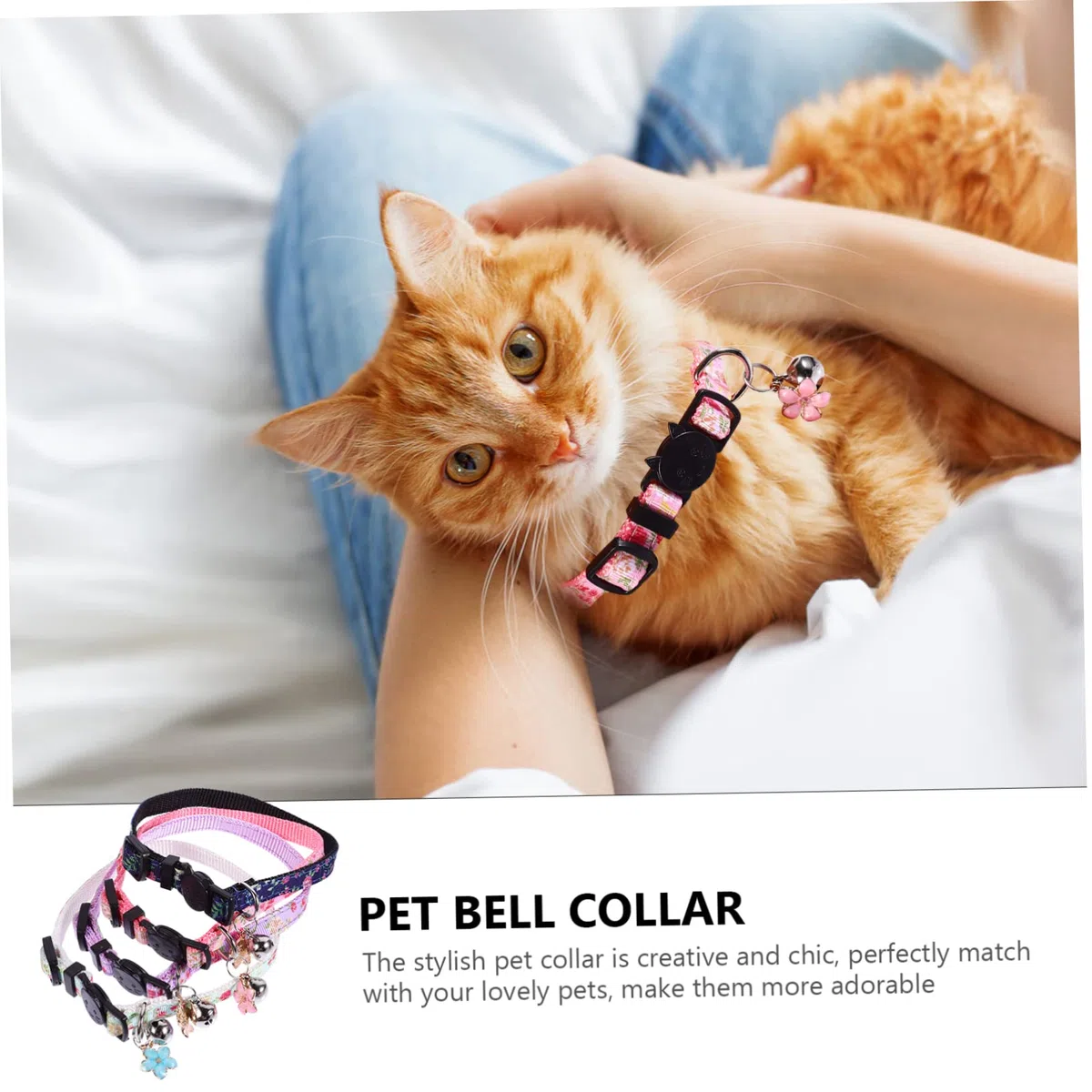 Didiseaon 12piezas Collar para Gatos Flores y Confortable Pack De para Fiesta y Uso Diario