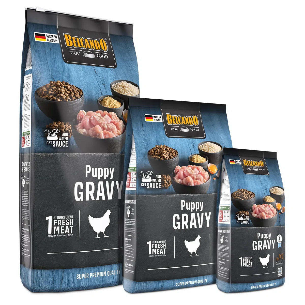 Belcando Puppy Gravy [12,5 kg] Alimento Completo para Perros | Comida Seca para Cachorros de Todas Las Razas hasta 4 Meses de Edad