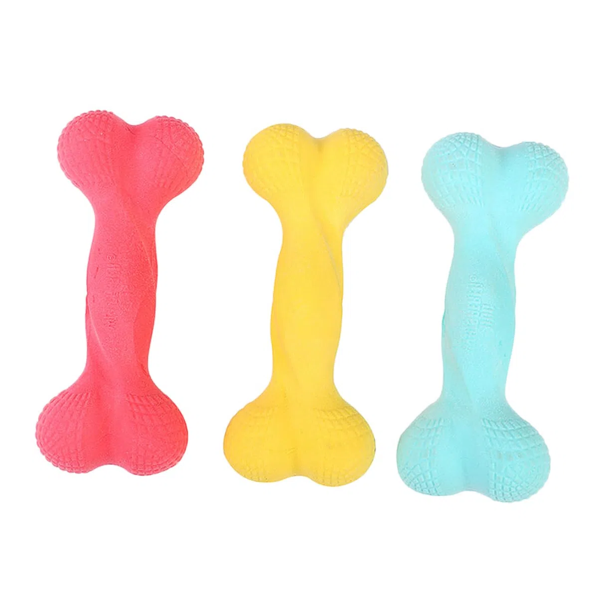 FRCOLOR 6 Piezas de golosinas interactivas para Mascotas Dogman Juguetes de Entrenamiento para Mascotas Juguetes para Cachorros de Limpieza para mordedura de Perro Limpio