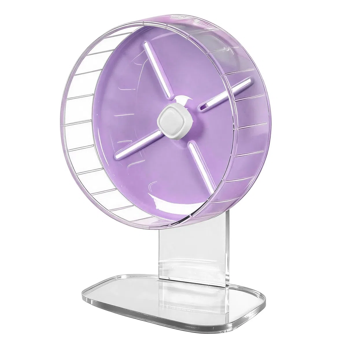 Rueda de hámster de 10 pulgadas – Spinner de acrílico | No se dobla
