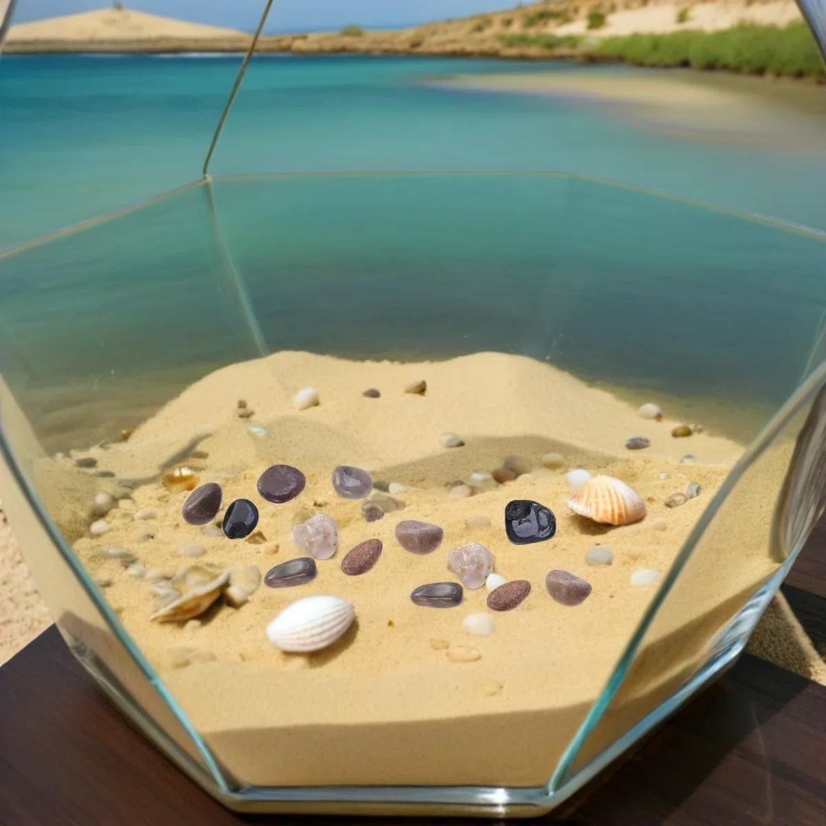 TOPBATHY Piedras Pulidas Decorativas para Peceras y Acuarios, Guijarros de Río Naturales de Cobblestone, Reutilizables Mantenimiento para Paisajismo y Jardines