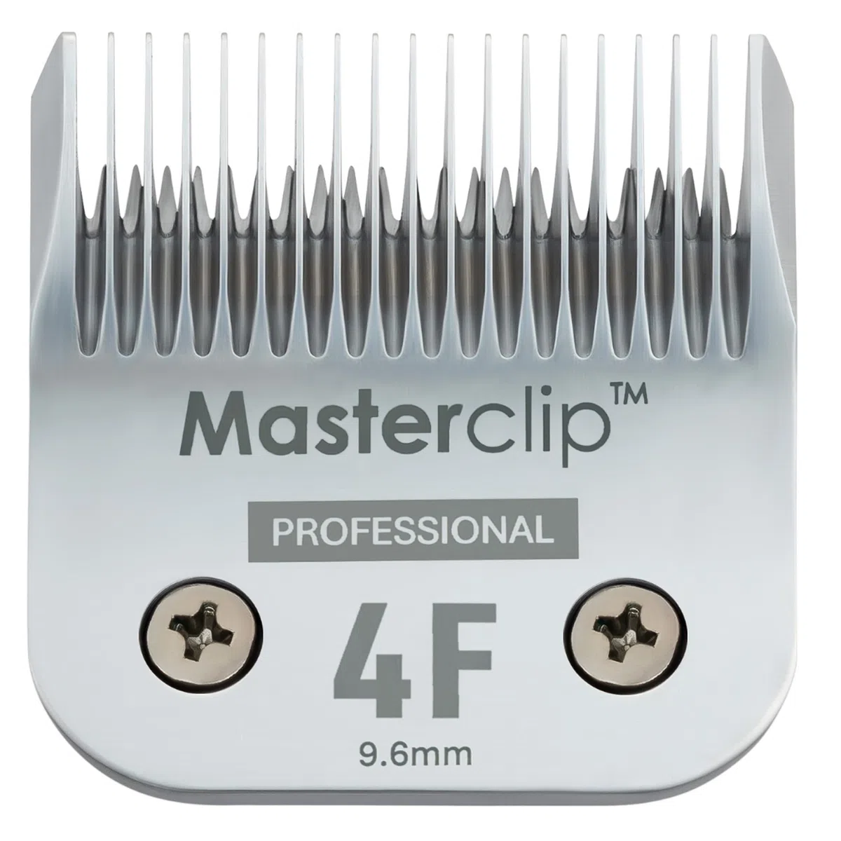Masterclip Professional Range - Cortapelos para perros A5 de acero al carbono japonés superfuerte; 10, 30, 7F, 7#, 5F, 5#, 4F, 4#, compatible con todos los cortaúñas A5 a presión (4F)