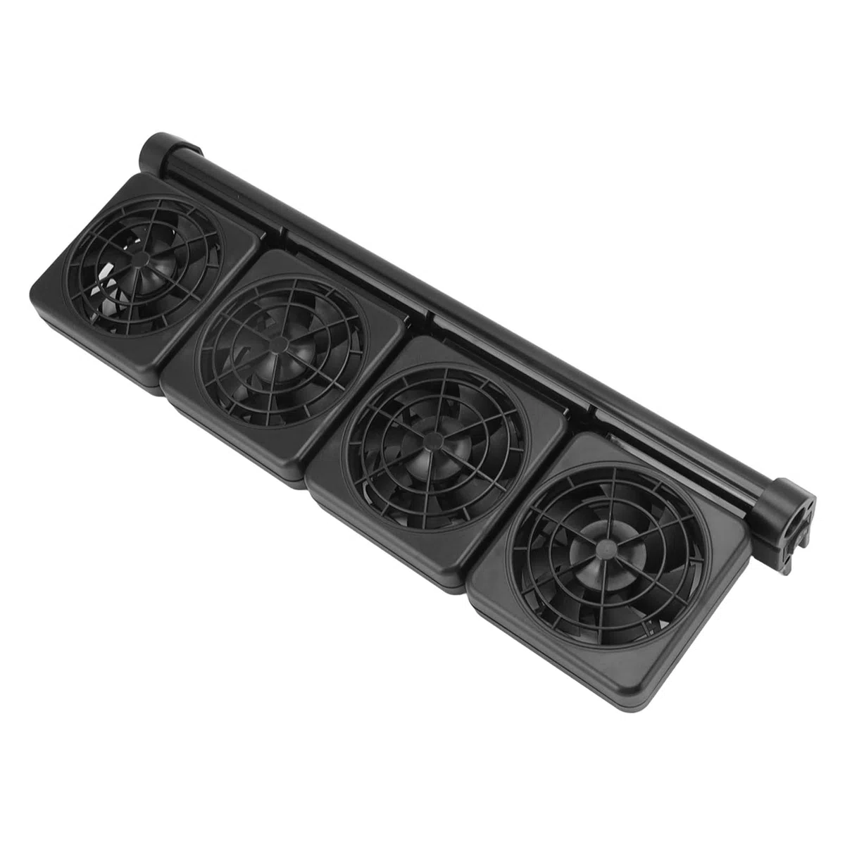 Pssopp Ventilador de Refrigeración para Pecera, Enfriador de Acuario Ajustable de 2 Velocidades con Soporte de 45 Grados, para Agua Dulce Salada hasta 4 ℃ de Caída