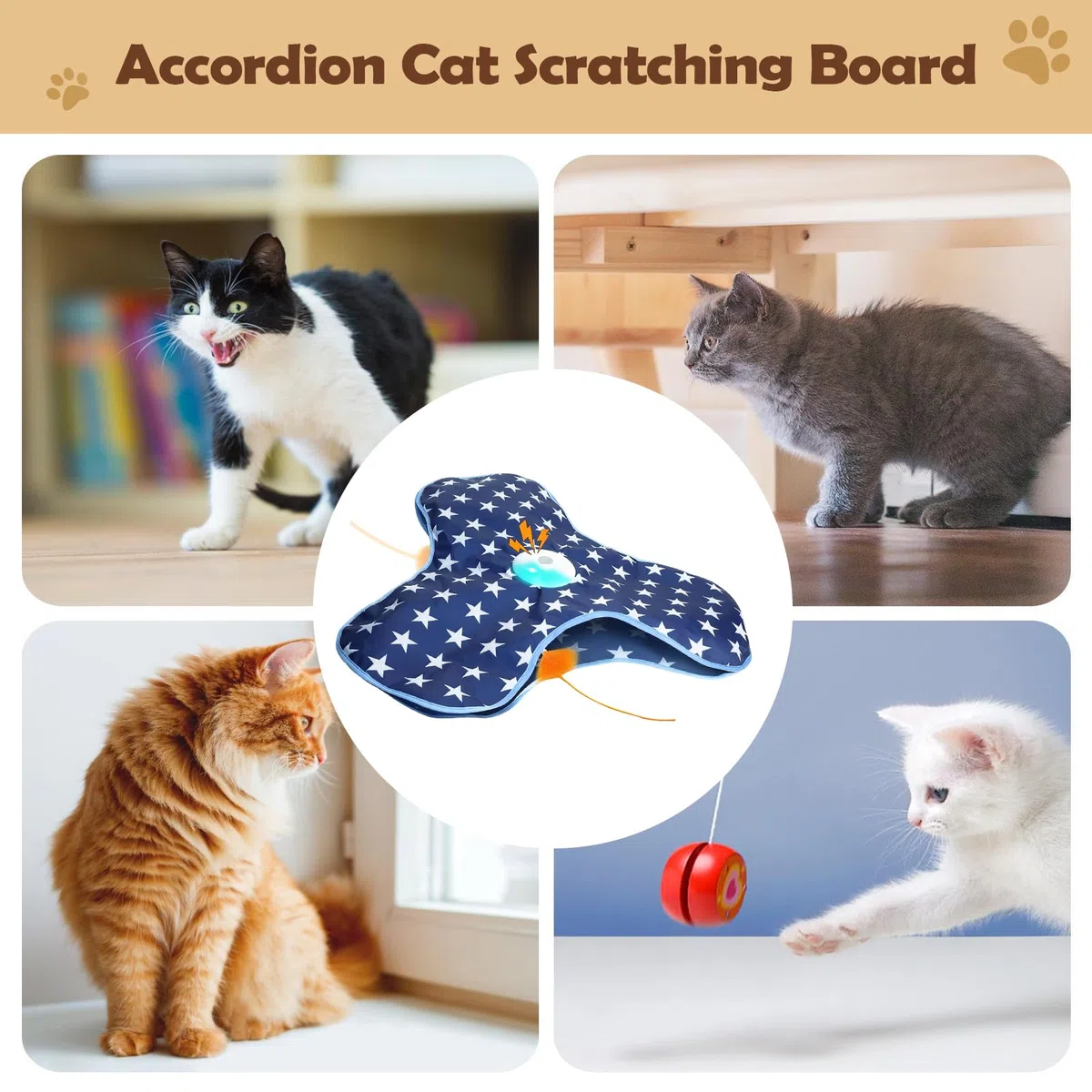 Juguetes electrónicos para gatos silenciosos con movimiento y palillos