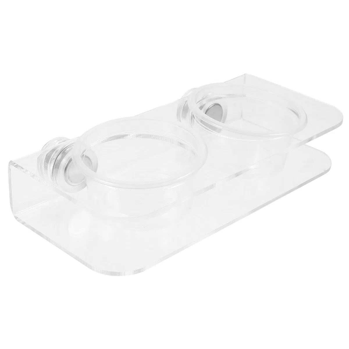 BESPORTBLE 4juegos Comedero Magnético para Reptiles Plato De Alimentación Dispensador De Agua para Geckos y Tortugas Fácil De Limpiar y Duradero para Terrarios y Mascotas Pequeñas