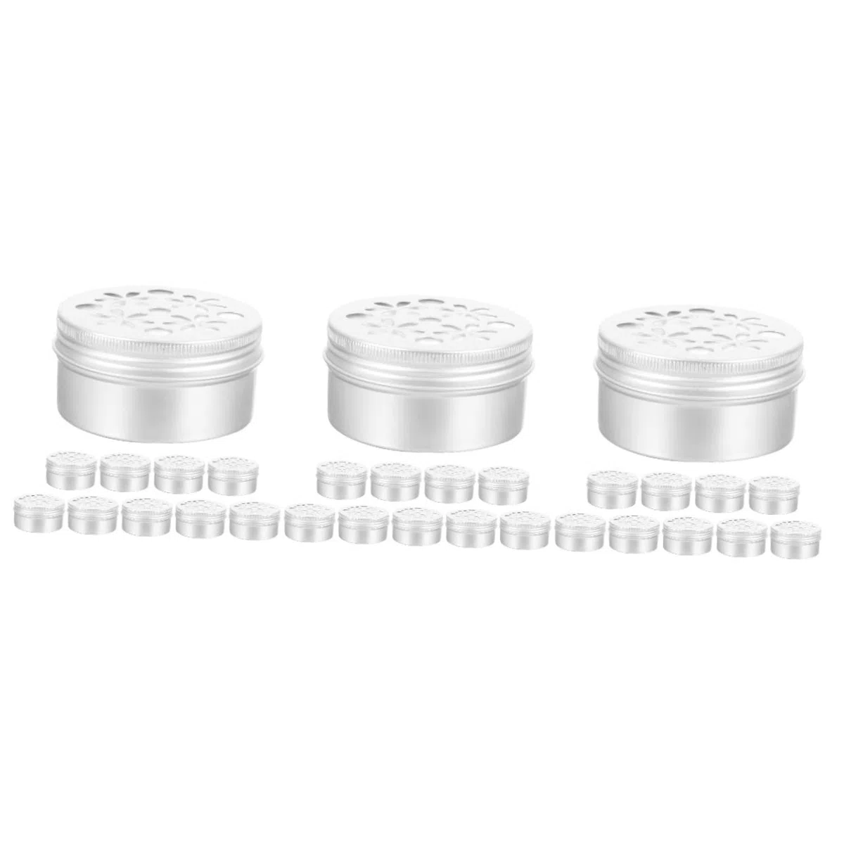 SUPVOX 30 Piezas Caja olores para adiestramiento canino Recipiente Redondo con Tapa Herramienta Entrenamiento Olor xherramienta Kit Entrenamiento para Perros Titular Aroma