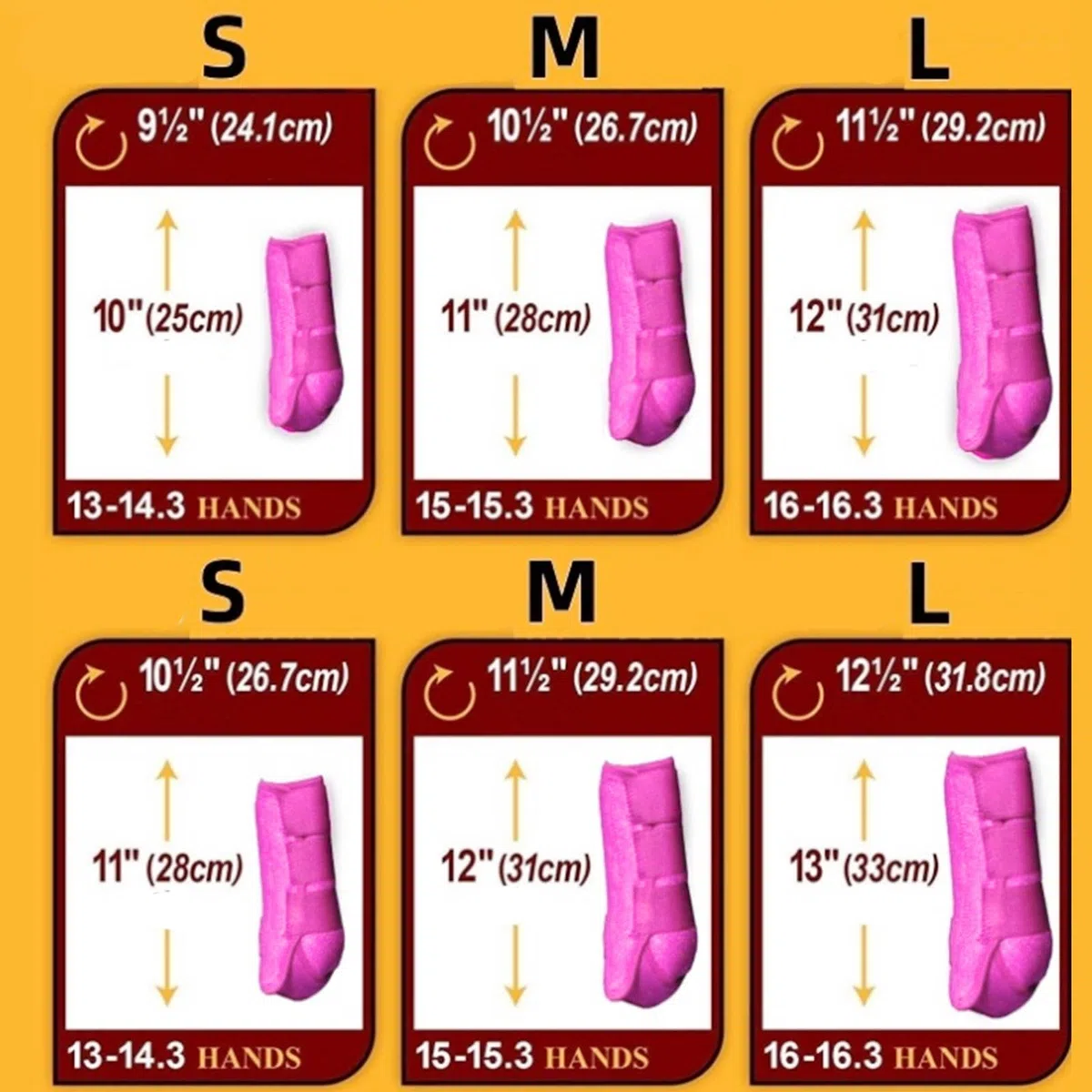 Conjunto de Protección para Las Piernas de 4 Piezas para Botas de Caballo, Ajustable, Cómodo, de Neopreno, Transpirable, Protección para Las Piernas P