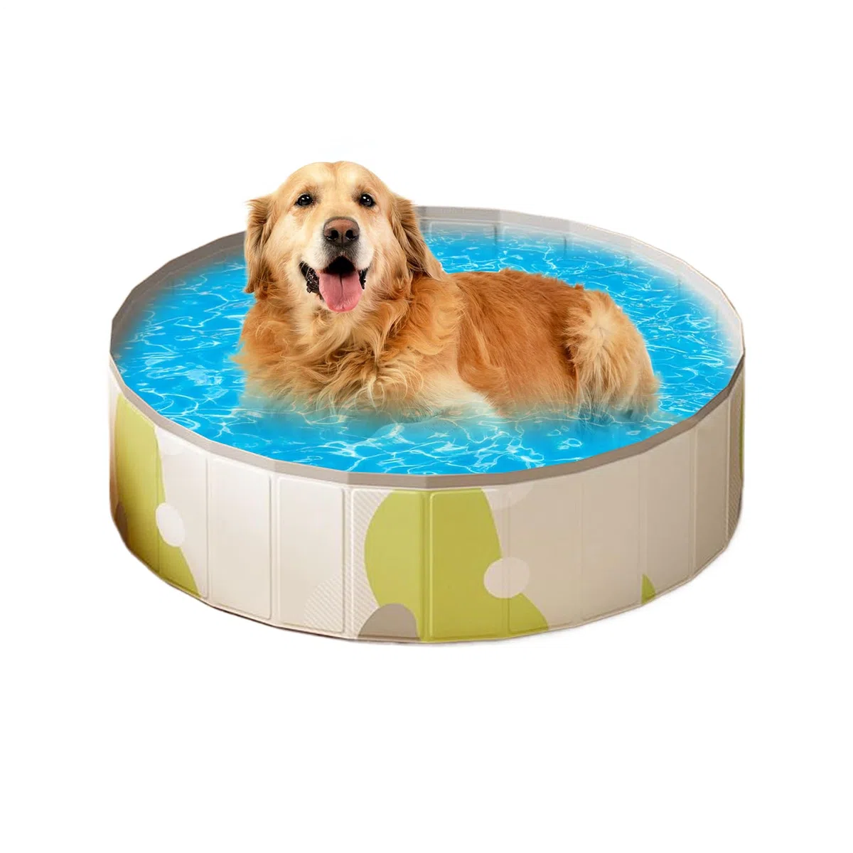Piscinas Infantiles Base Antideslizante para Baño de Mascotas | Piscina Plegable para Mascotas para Cachorros Perros Razas Pequeñas Medianas Grandes Conejos Gatos Niños Patio