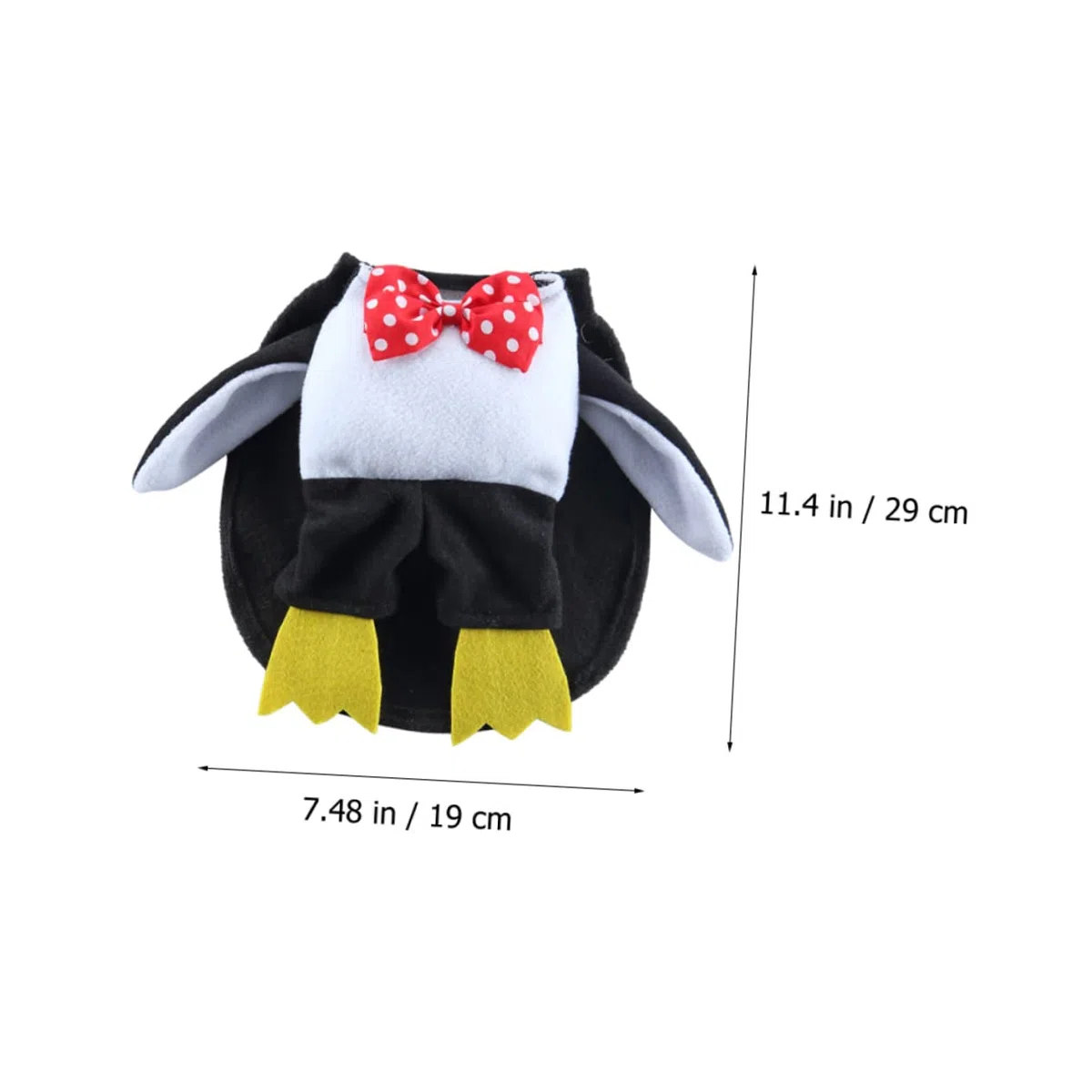 Milisten 2juegos Halloween para Mascotas Disfraz De Pingüino para Perros y Gatos Ropa Cómoda y Transpirable para Fiestas y Eventos para Fotos y Celebraciones De Halloween