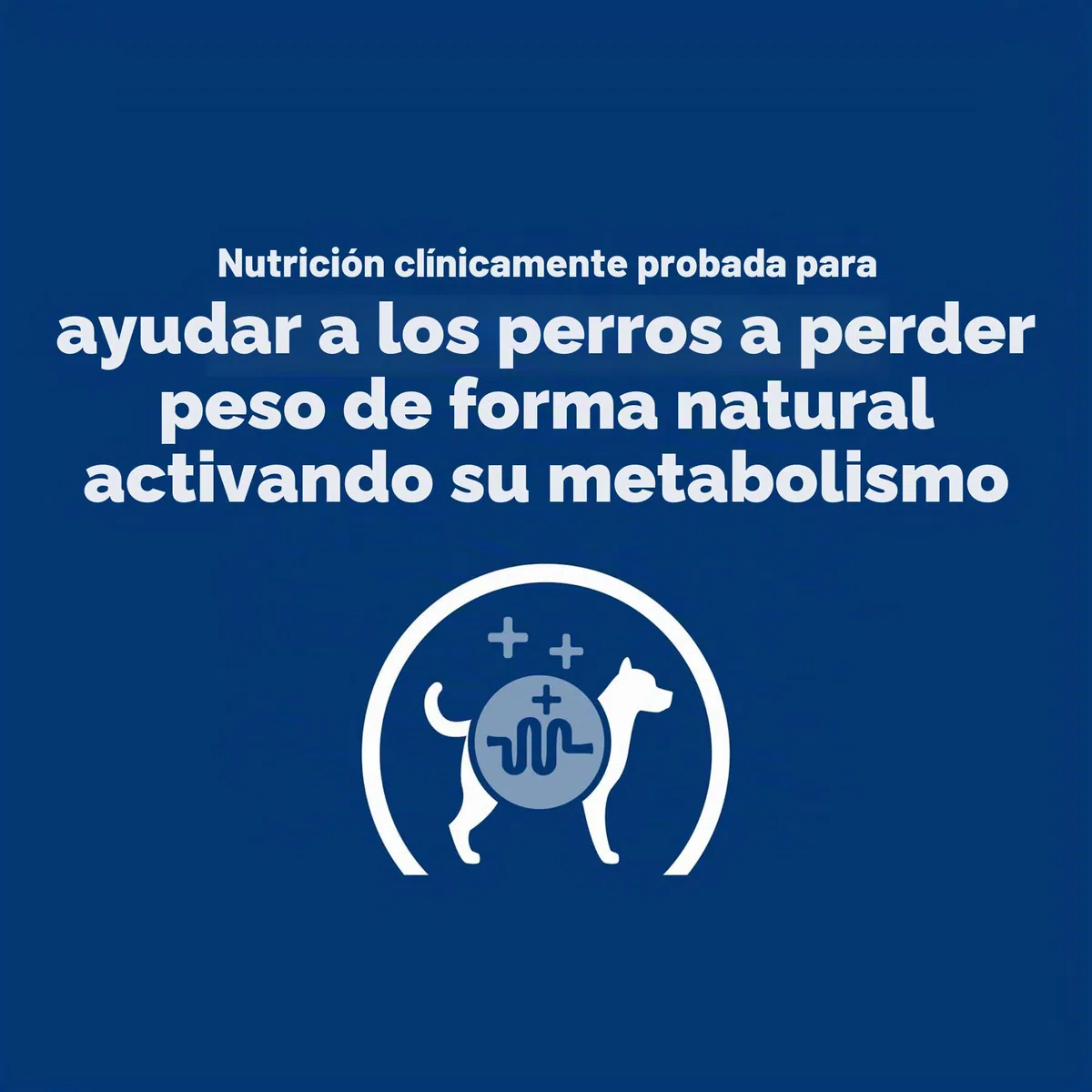 Hill's Prescription Diet Alimento seco para perros con fórmula de arroz y cordero metabólico para control de peso, dieta veterinaria, bolsa de 18 libras
