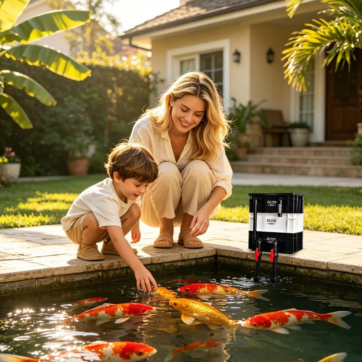 Genérico Filtro para Acuario De Filtración De Agua | Filtro de Acuario Para Limpieza De Impurezas En Interiores Domésticos Y Hogares Tortugas Acuáticas Peces Betta Y