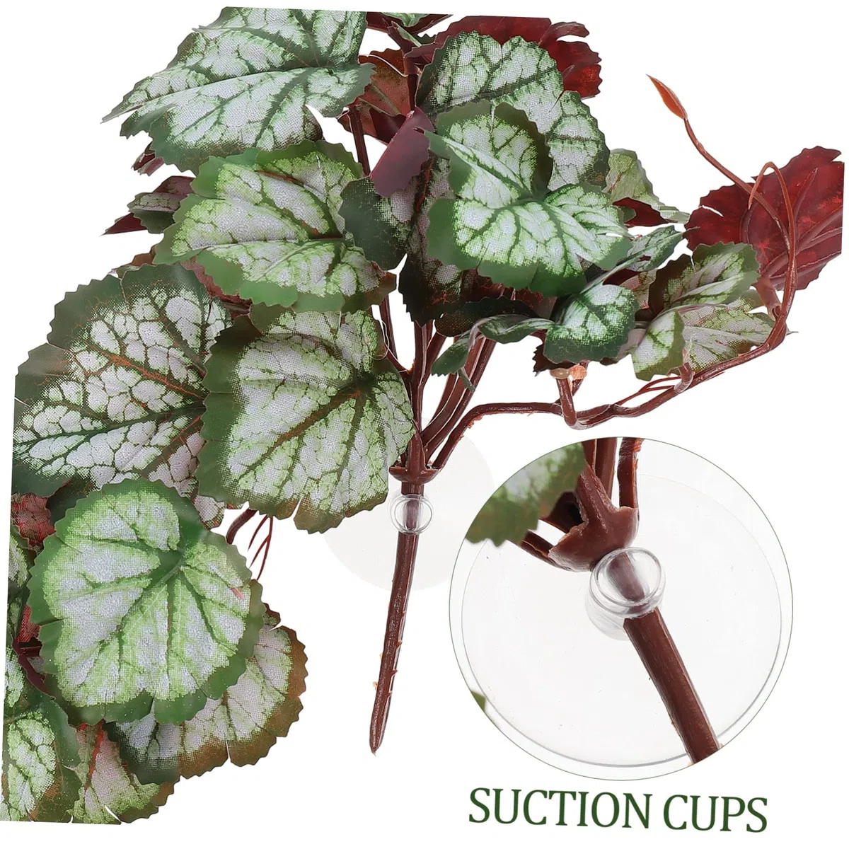 MAGICLULU 5piezas Adorno De Planta Artificial para Acuario y Terrario Decoración Lifelike para Peceras y Reptiles Accesorio Seguro y Duradero para Acuarios y Terrarios para Ocultar y Jugar