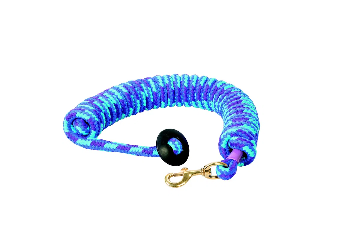 Weaver - Cuero Redondo de algodón para el Almuerzo, 35-1915-L4, Blue/Purple/Hurricane Blue